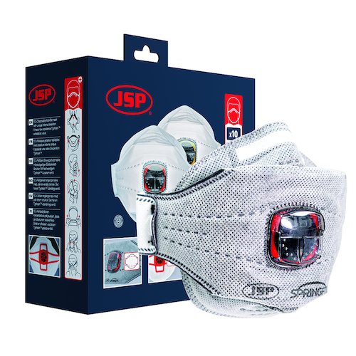 JSP Springfit™ 436ML FFP3 with Typhoon™ Valve (5038428278508)